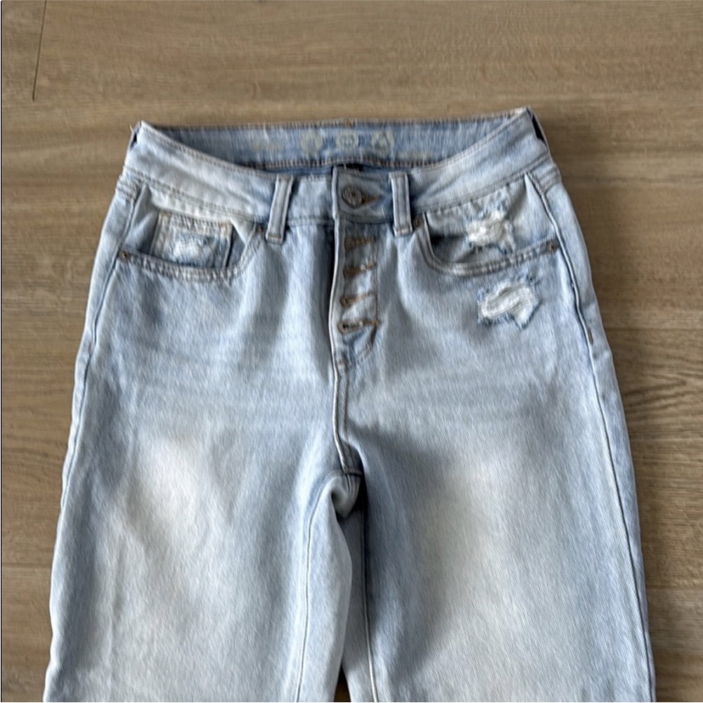 ReWash Jeans Denim Cropped Stylish Light Blue Women - Picture 4 of 7